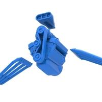 Engine of Vintage Funny Car Scale 1:25 - Thumbnail 15