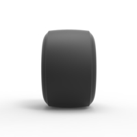 Rear wheel of Vintage Funny Car Scale 1:25 - Thumbnail 4