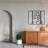 Minimalist Woman Line Art Wall Decor - Thumbnail 6