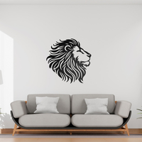 Lion Head Wall Decor - Thumbnail 4