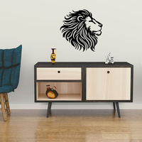 Lion Head Wall Decor - Thumbnail 6