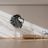 Lion Head Wall Decor - Thumbnail 7