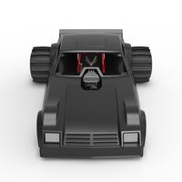 Vintage Funny Car for Sand drag racing Scale 1:25 - Thumbnail 8