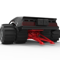 Vintage Funny Car for Sand drag racing Scale 1:25 - Thumbnail 15