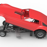 Vintage Pulling Funny car Scale 1:25 - Thumbnail 22