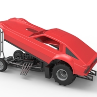 Vintage Pulling Funny car Scale 1:25 - Thumbnail 23