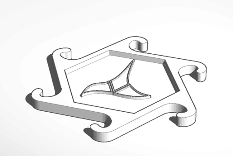 Nerdy Coasters 3D Print 58289