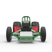 Vintage Pulling Funny car Base Scale 1:25 - Thumbnail 7