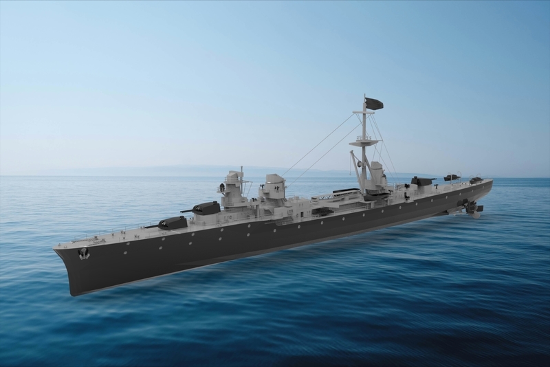 Italian cruiser Raimondo Montecuccoli