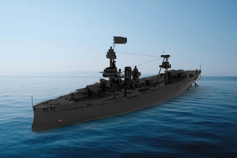 USS New York US Navy battleship