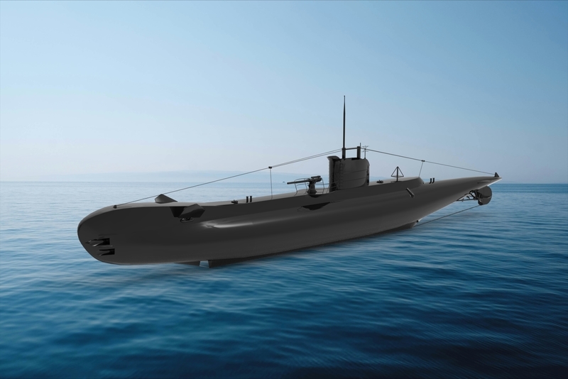 British U-class submarine