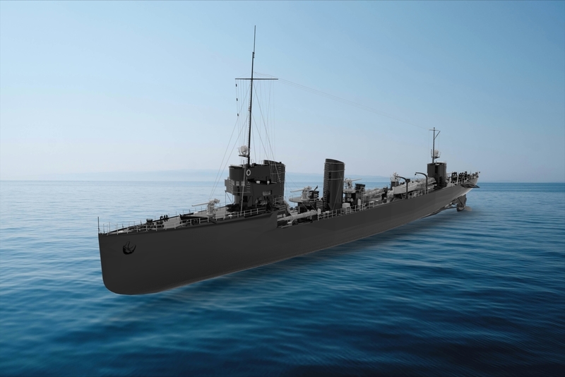 German destroyer Z1 Leberecht Maass