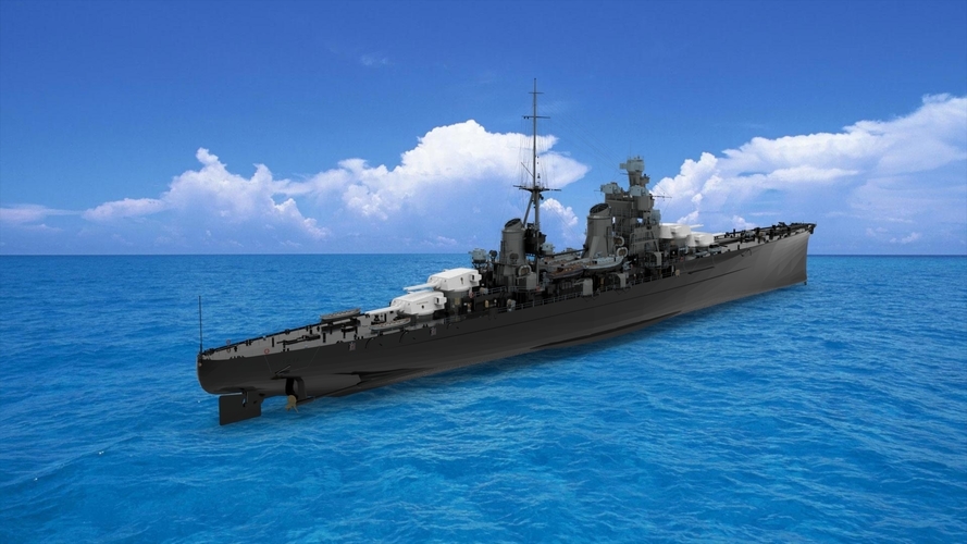 Italian cruiser Gorizia