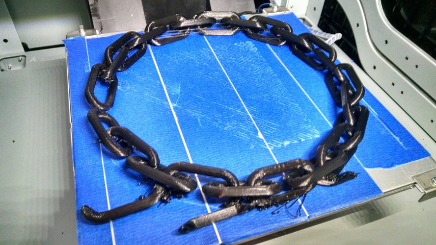 Chain v1 (looped and open versions) 3D Print 58335
