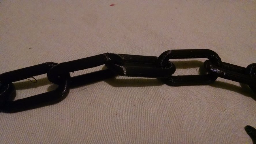 Chain v1 (looped and open versions) 3D Print 58337