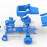 Vintage Winged Front engine dragster Scale 1:25 - Thumbnail 23