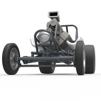 Vintage Front engine dragster Base Scale 1:25 - Thumbnail 6