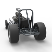 Vintage Front engine dragster Base Scale 1:25 - Thumbnail 14