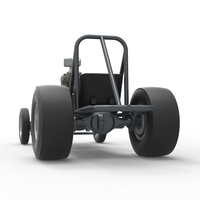 Vintage Front engine dragster Base Scale 1:25 - Thumbnail 15