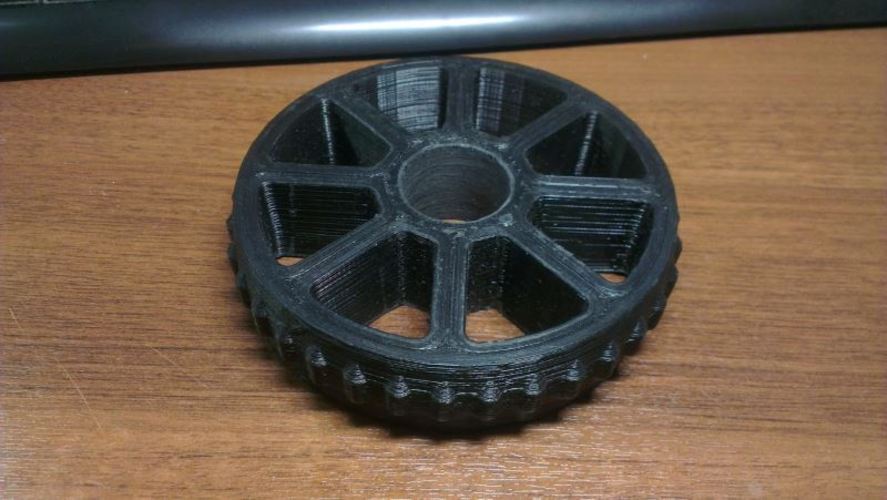 Hangglider small wheel for 28 mm round speed bar 3D Print 58345