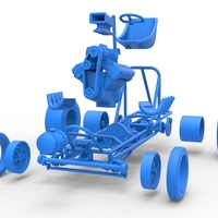 Vintage Front engine dragster Base Scale 1:25 - Thumbnail 21