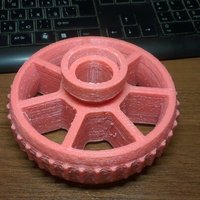 Small Hangglider wheels for AEROS round speedbar 3D Printing 58347