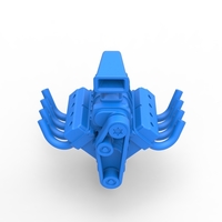 Engine V8 for vintage dragster Version 6 Scale 1:25 - Thumbnail 6