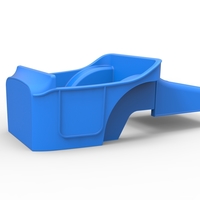 Shell of Vintage front engine dragster Version 3 Scale 1:25 - Thumbnail 1