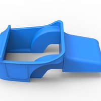 Shell of Vintage front engine dragster Version 3 Scale 1:25 - Thumbnail 8