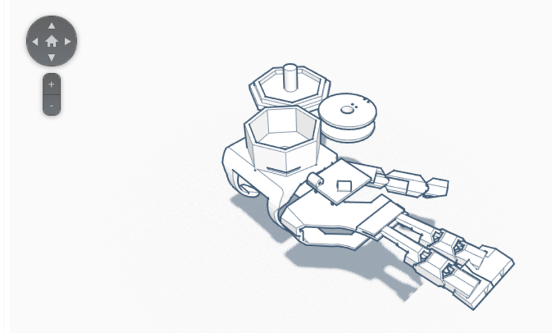 3D Printing Pen Gauntlet