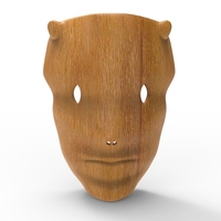 Forest face mask - Thumbnail 1
