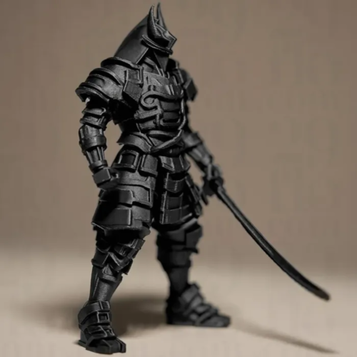 Warrior Figurine 3D STL File