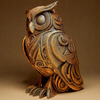 OWL Sculpture 3D STL File - Thumbnail 1