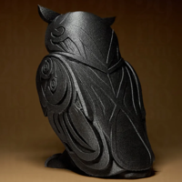 OWL Sculpture 3D STL File - Thumbnail 5