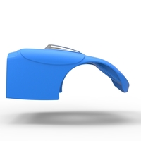 Shell of Vintage front engine dragster Version 4 Scale 1:25 - Thumbnail 7