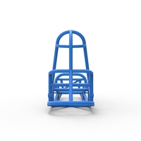 Frame of old school Front engine dragster Version 5 Scale 1:25 - Thumbnail 11