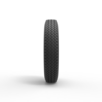 Front wheel of old school dragster Version 5 Scale 1:25 - Thumbnail 4