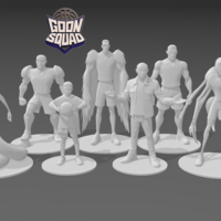 Miniatures - Space Jam Team Goon Squad - Thumbnail 1