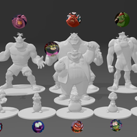 Miniatures - Space Jam Team Monstars - Thumbnail 2