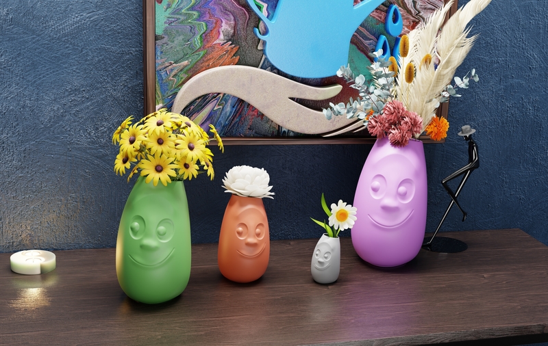 VaseWithFace! #3 Vase with a face!