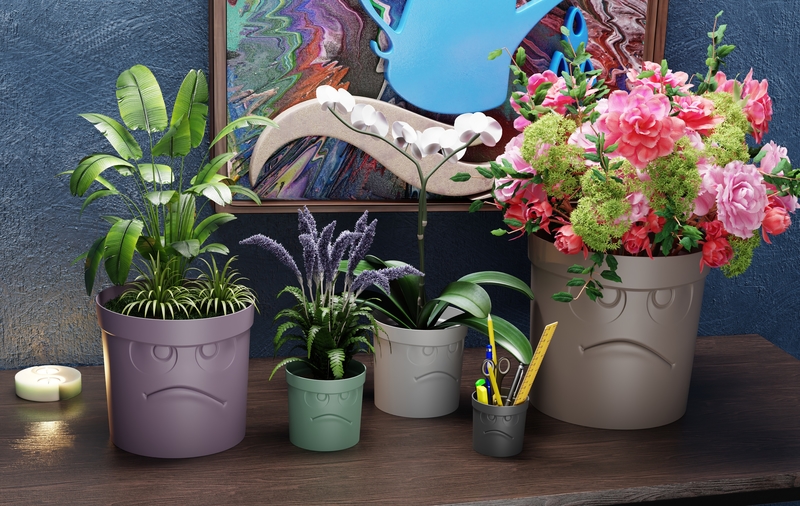 VaseWithFace! #4 Vase with a face!