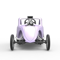 Front engine old school dragster with shell V10 Scale 1:25 - Thumbnail 7