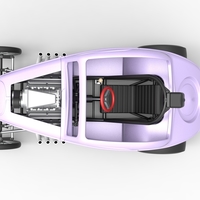 Front engine old school dragster with shell V10 Scale 1:25 - Thumbnail 11
