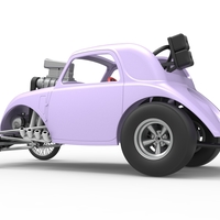 Front engine old school dragster with shell V10 Scale 1:25 - Thumbnail 13