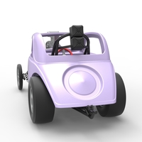 Front engine old school dragster with shell V10 Scale 1:25 - Thumbnail 14