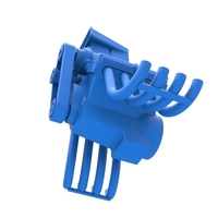 Engine V8 for vintage dragster Version 7 Scale 1:25 - Thumbnail 3