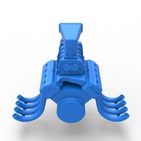 Engine V8 for vintage dragster Version 7 Scale 1:25 - Thumbnail 13