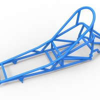 Frame of old school Front engine dragster V6 Scale 1:25 - Thumbnail 2