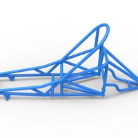 Frame of old school Front engine dragster V6 Scale 1:25 - Thumbnail 7