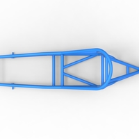 Frame of old school Front engine dragster V6 Scale 1:25 - Thumbnail 8